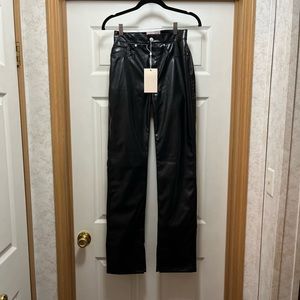 Revice Faux Leather Pants